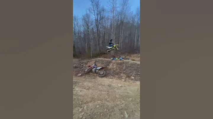 Playing around on the baby table top #2023tc250 #h...