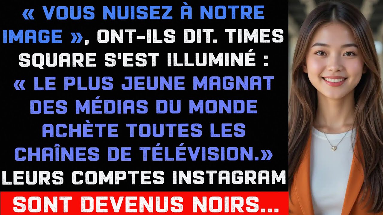 Mes parents m'ont banni des photos de famille–Puis mon visage couvrait tous les panneaux d'affichage