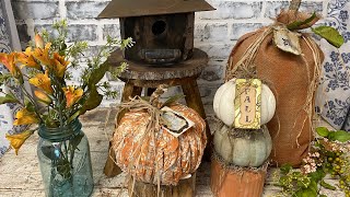 How to Primitive Fall Decor