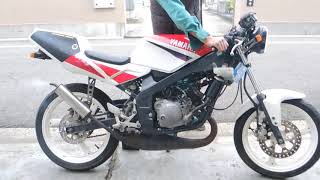 TZR50R 4EU ネイキッドエンジン始動マフラー音はこんな感じです TZR50R 4EU ネイキッドエンジン始動マフラー音はこんな感じです