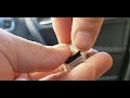 Hiw to replace battery on a key fob 2014 toyota Corolla