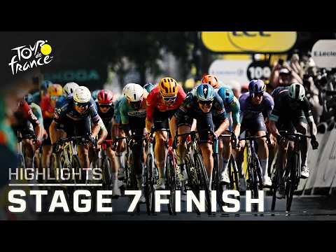 Tour de France 2026 highlights: Stage 7 finish | Cycling on NBC Sports
