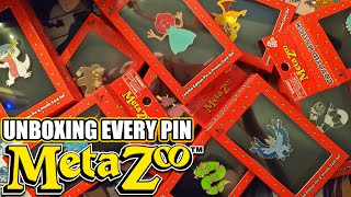 Unboxing EVERY MetaZoo x Pin Club Cryptid Nation Pin!