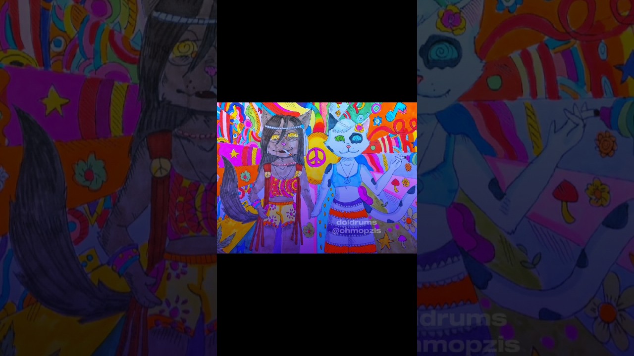 Bad trip 😸🌿(my art) // #