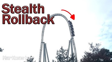 Stealth Roll back - off ride | Thorpe Park - 25.10.23