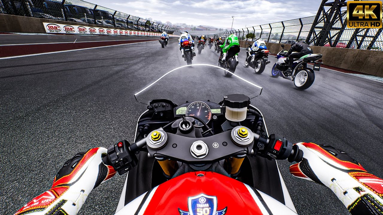 Kyalami Circuit : YAMAHA YZF-R6 POV Full Race (4K 60fps Gameplay) - YouTube