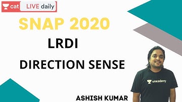 SNAP 2020 | LRDI |  Direction Sense | By Ashish Kumar