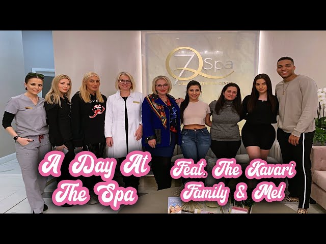 A Day At The Spa W/ The Kavari Family & Mel The Dj - Youtube