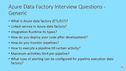 Azure Data factory Interview Questions Part -1 | Data engineer Interview preparation
