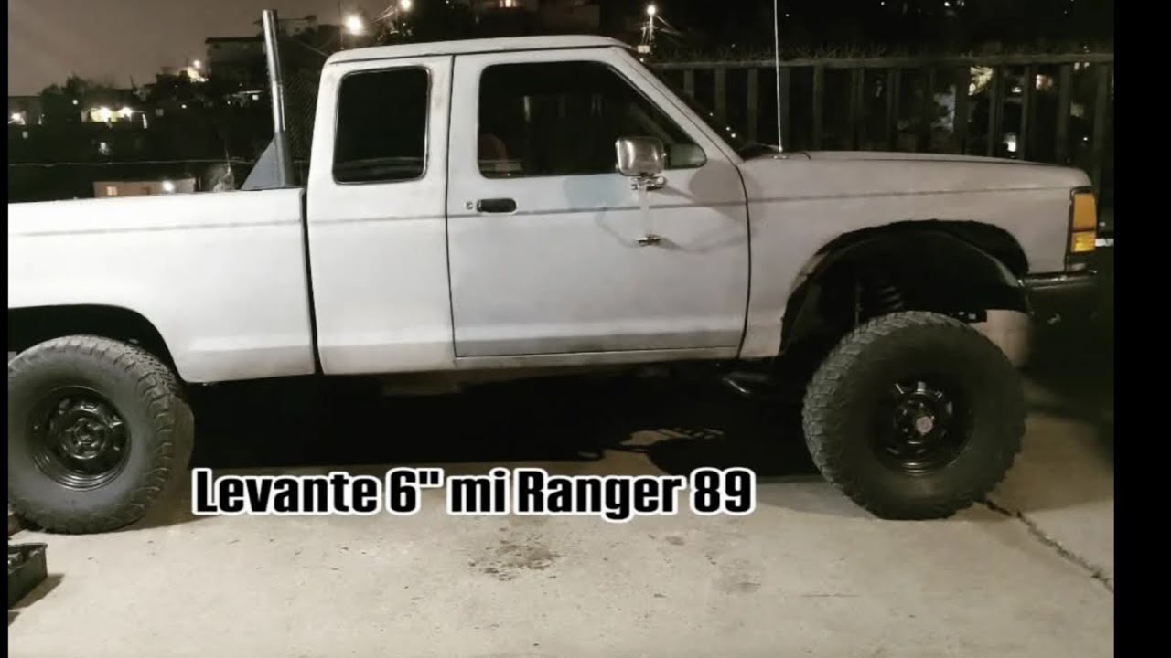 levante 6" pulgadas de Ford Ranger 89