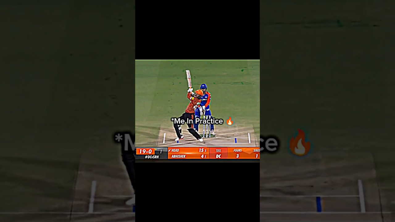 Me In Practice 🆚 Match 🏏☠️ 