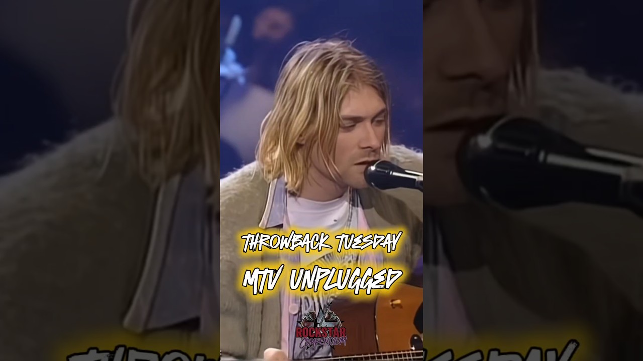 Throwback to Nirvana live at MTV unplugged, New York in 1993 
