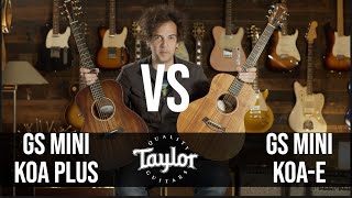 GS Mini Koa Plus VS GS Mini Koa - The Showdown