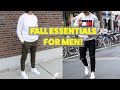 Men's Fall Wardrobe Essentials 2020 | Fall Fashion