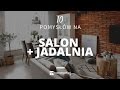 Jak urzdzi salon z jadalni  10 pomysw projekty inspiracje