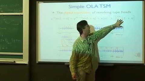 E4896 - L9  Time & pitch scaling -  Music Signal Processing - Dan Ellis (2011)