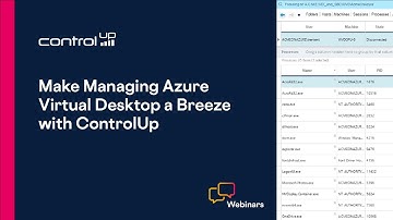 Make Managing Azure Virtual Desktop a Breeze with ControlUp