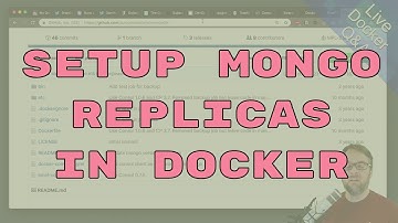 Auto Setup of Mongo Replicas in Docker