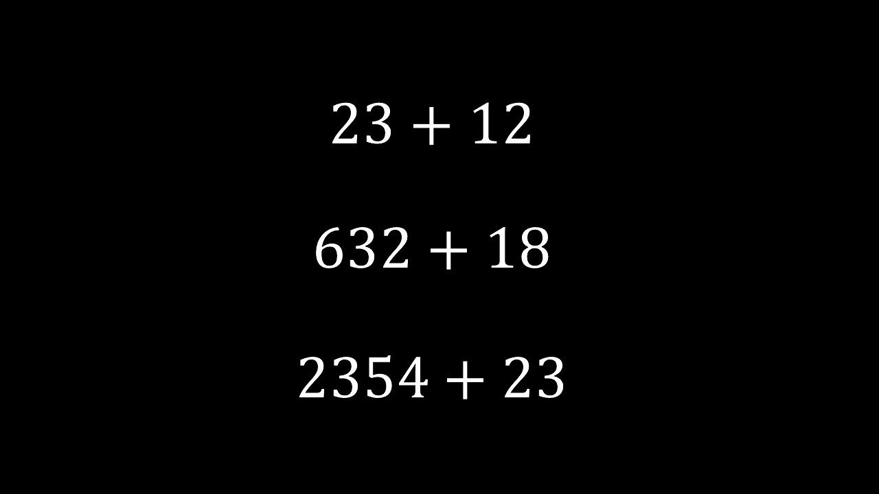 Addition Of Natural Numbers YouTube Addition Of Natural Numbers YouTube