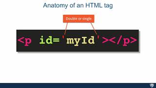 Lecture 3  Anatomy of an HTML Tag