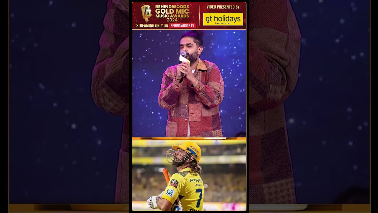 LED-ல்  வந்த Dhoni 😍 Nee Singam Dhan Sid sriram Unplugged Version