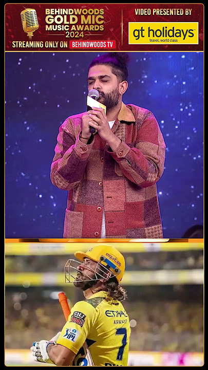 LED-ல்  வந்த Dhoni 😍 Nee Singam Dhan Sid sriram Unplugged Version