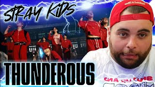 RAPPER REACTS to STRAY KIDS - THUNDEROUS - FIRST TIME HEARING! @StrayKids