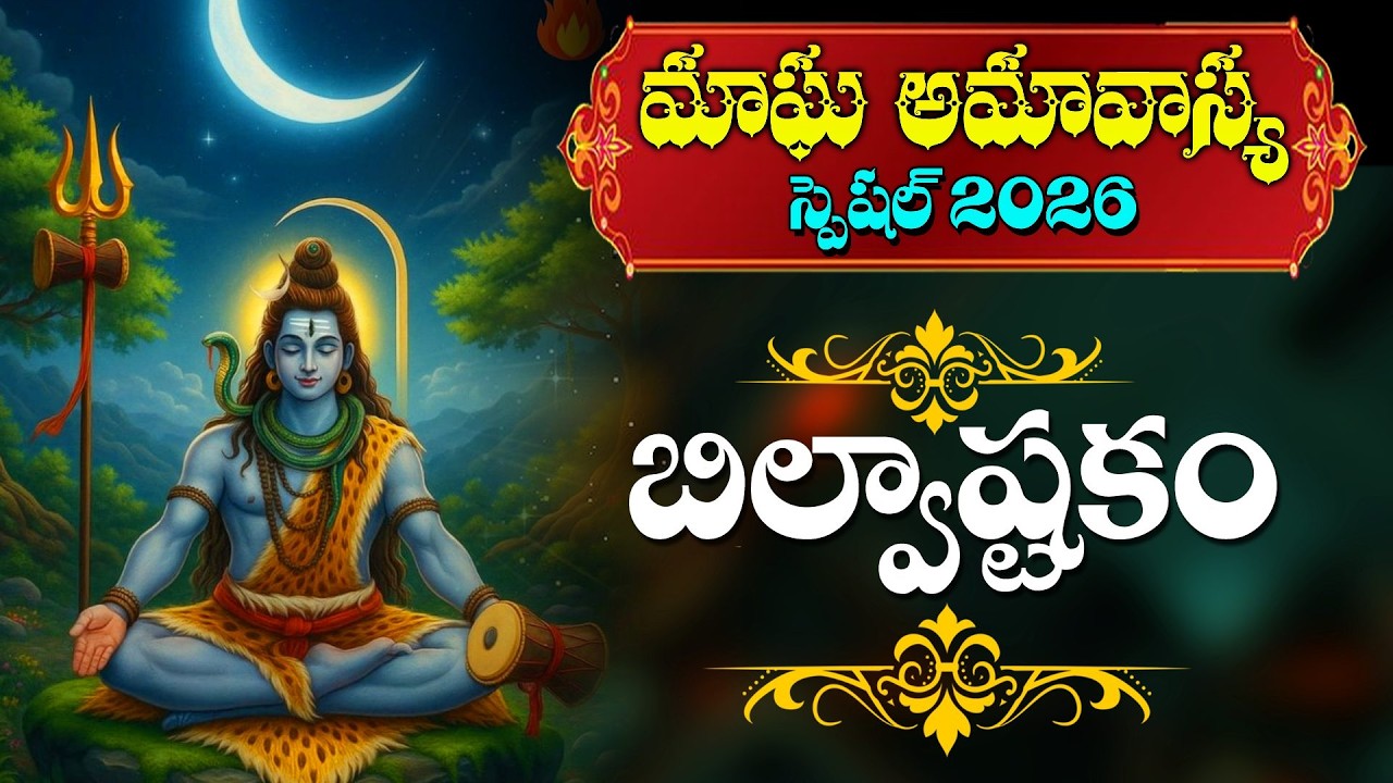 LIVE : మాఘ అమావాస్య 2026 స్పెషల్ బిల్వాష్టకం వింటే అష్ట ఐశ్వర్యాలు కలుగుతాయి |#kashivishwanath