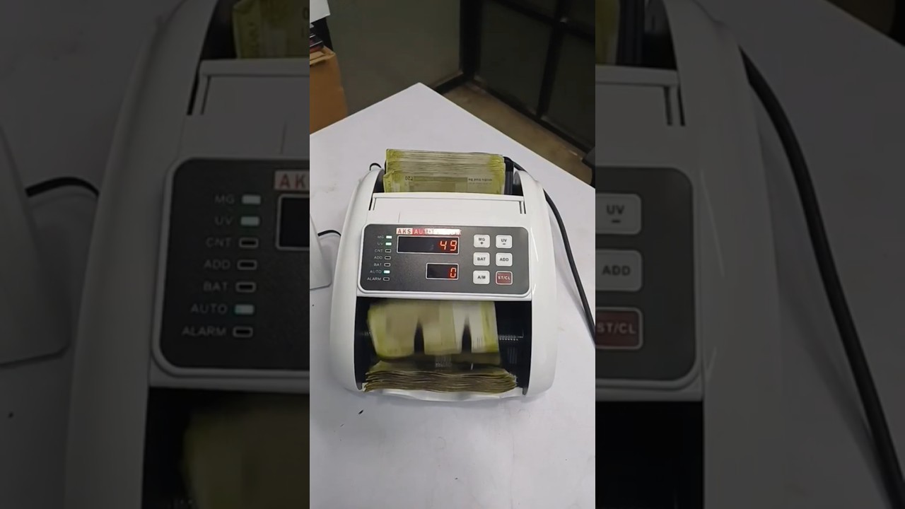 Peace of Mind Guaranteed! Stop Counterfeit Bills with This Compact Cash Counter 