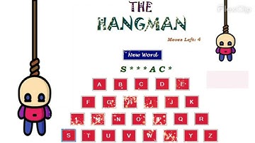 Hangman Game in C# (Word Guess Game) Window Form Application in Visual Studio 2022