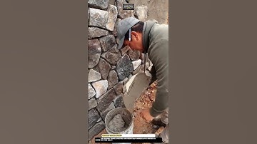 Masonry trowel Worktool Mexico 55% faster stone wall finishing