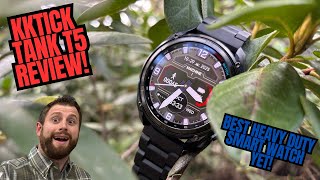 KKTICK TANK T5 Review! Best Heavy Duty Smart Watch I've Tested!