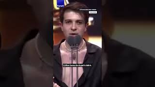 Madrigalin Bateristi Altın Kelebek Ödül Töreninde Filistini Unutmadı