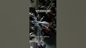 TK335 Spring Coiling Machine​Wire dia: 1.5-3.5mm​#wnj #springmachine