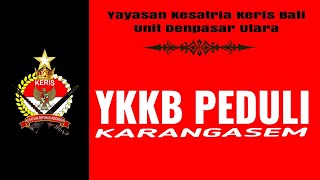 Yayasan keris Bali Unit Denpasar Utara Bantuan Sosial di Karangasem
