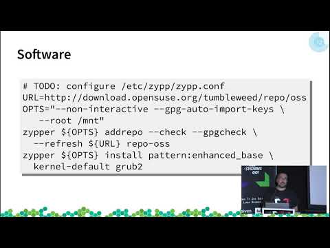 Yomi - an openSUSE installer based on SaltStack