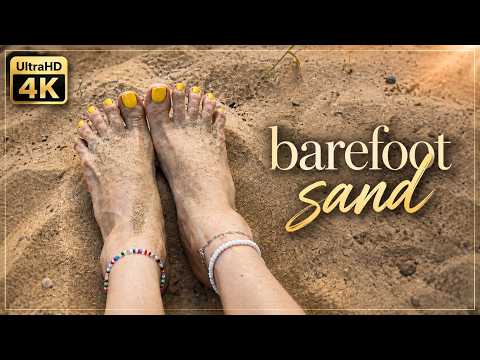 Barefoot Walking | Sandy Feet
