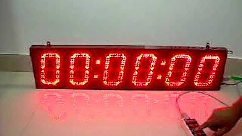 Stopwatch LED Clock  Cosycom