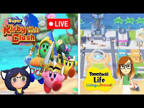 Super Kirby Clash Online Matches Ep. 13 - Completing Game Quests + Tomodachi Check In!