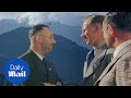 Reinhard heydrich chats to himmler at hitlers estate in 1940  daily mail