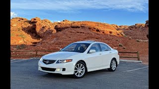 Road Trip in a CanadianSpec 2006 TSX Automatic with 184,000 Kilometers