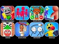 Talking Tom Time Rush, Draw To Smash, Giant Rush, Spranky Virtual, Hide Ball, Smash Guy...