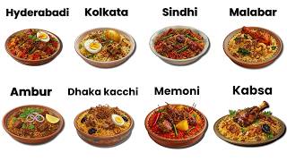 Every Biryani Explained in 8 Minutes
