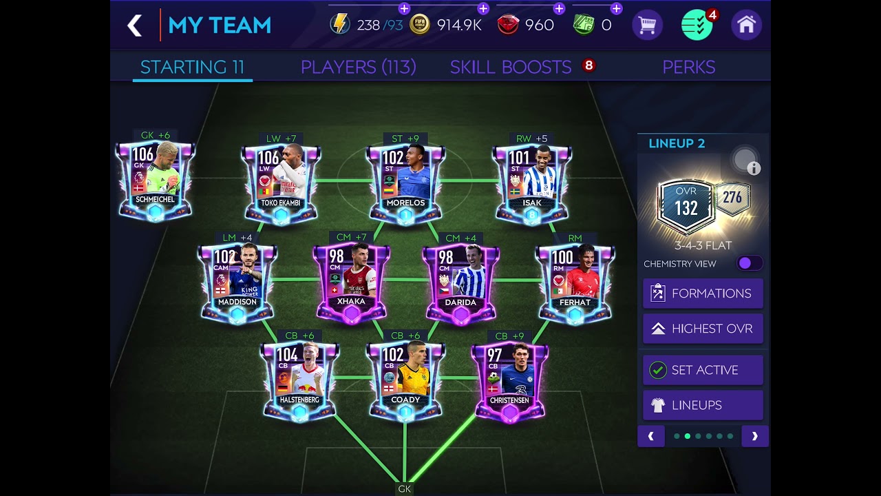 Doing someone’s dare of making a whole National Heroes Worldwide team! Has to be over 125 overall