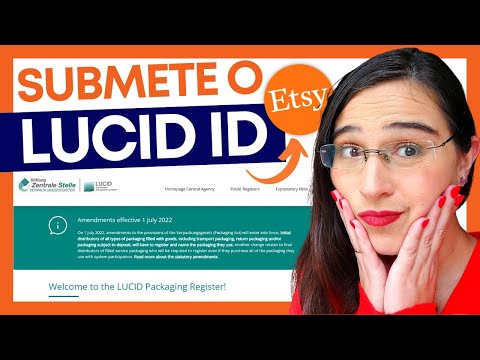 Como submeter LUCID ID na Etsy? - VerpackG embalamento para a Alemanha