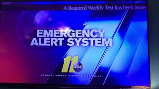Required Weekly Test (TV EAS #5)