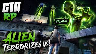 GTA RP - An Alien Took Over Los Santos!! Getting Abducted