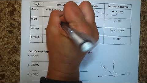 Lesson 1-3 Part 1 - Measuring and Constructing Angles