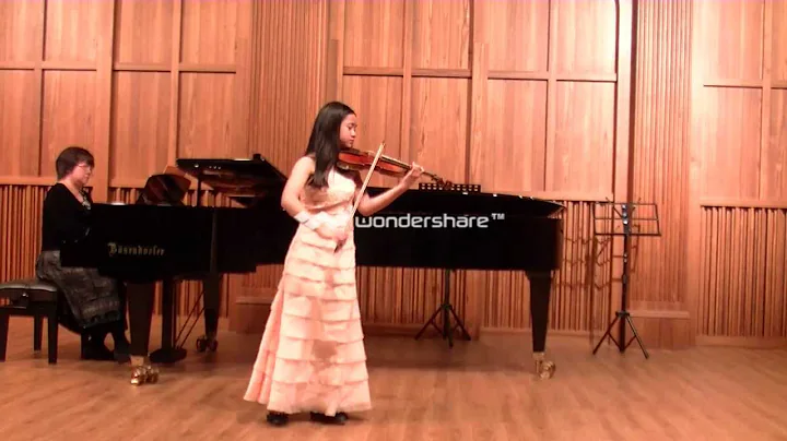 Felicia I Chiao Tsai (age 10) - Mozart Violin Conc...