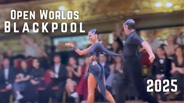 Nino Langella & Andra Vaidilaite I Samba R1 I The Open Worlds Blackpool I 2025 I Professional Latin